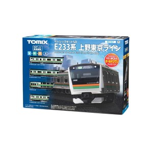 TOMIX SD E233 90187 N게이지 베이직 세트 3000계 우에노 도쿄 라인 철도 모형 입문, 1개