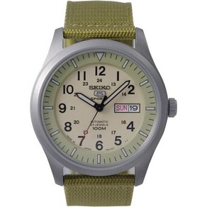 세이코 5 SNZG07J1 남성 Revese Impot Model SEIKO5 방수 322.4 ft (100 m) 기계로 작동되는 (자동태엽식)