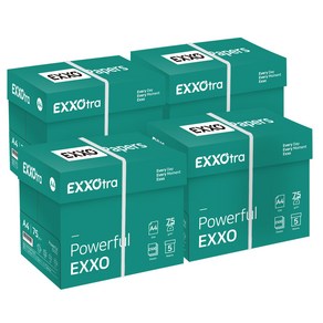 [엑소] 트라(EXXOta) A4 복사용지(A4용지) 75g 2500매 4BOX, 상세 설명 참조, 상세 설명 참조