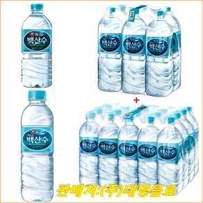 농심 백산수500mlx(20개) + 백산수 1리터x(6개), 500ml, 26개