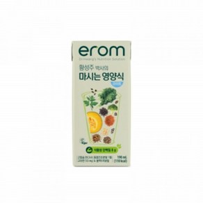 이롬 황성주 박사 영양식+라이트 영양식 (비건) 식물성 단백질, 32개, 190ml