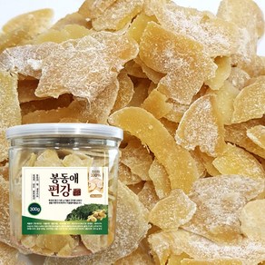 국내산 완주 봉동편강 편강 생강 절편 편생강 300g, 1개