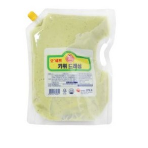 오뚜기 키위드레싱 ice, 오쉐프 딸기요거트드레싱 2kg, 1개, 2kg