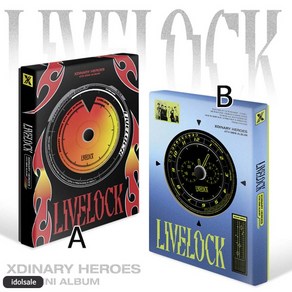 엑스디너리 히어로즈 앨범 Xdinay Heoes 4집 Livelock, B버전 (blue)