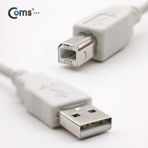 Coms USB 케이블 AB 실속형 1.8M_20240911EA, 본상품선택, 1개