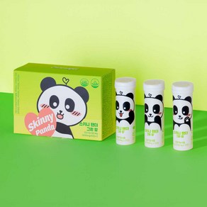 뉴니크 스키니팬더 그린팝 가르시니아캄보지아 체지방감소 비타민 츄어블다이어트 파인애플맛 10정 x 3통(96g) x 1박스, 30정