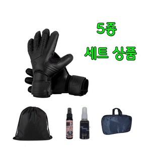 wiki 핑거 세이브 골키퍼 장갑 ve3, 5호-블랙, 1개