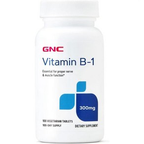 지엔씨 비타민B-1 300mg GNC, 1개, 기본, 100정