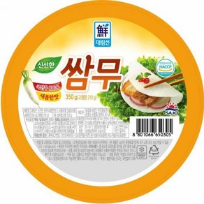 쌈무 새콤한맛 냉장 350g, 1개