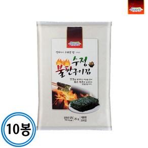 서천원조 수정 불판구이김 전장 25gx10봉, 25g, 10개