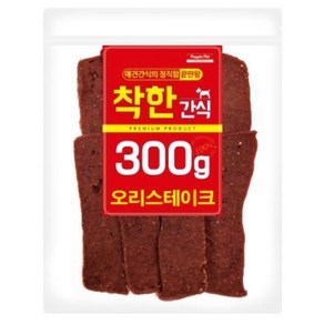 착한간식 오리 스테이크 300g, 상세 설명 참조, 1개