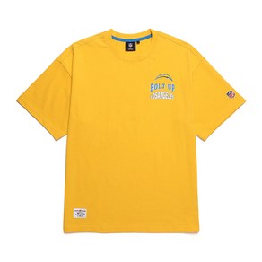 엔에프엘 F212MTS317 LA 차저스 숏 슬리브 티셔츠 2 YELLOW