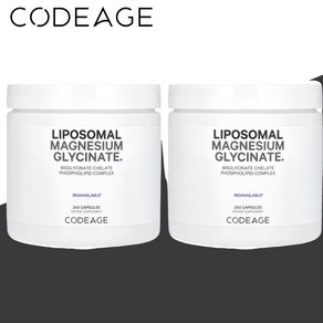 Codeage Liposomal Magnesium Glycinate 240캡슐 2개, 240정