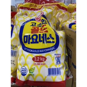 오뚜기 골드 마요네즈 스파우트 파우치 3.2kg, 1개