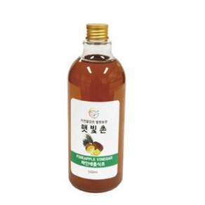 해아람 전통 자연발효식초 식초다이어트 파인애플 식초, 1개, 500ml