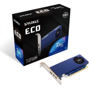 스파클 인텔 아크 A310 ELF 4GB GDDR6 싱글팬 SA310E4G, A310 ECO, 1개