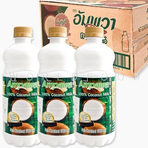 태국 암파와 코코넛밀크 500ml Ampawa coconut milk 박스, 24개