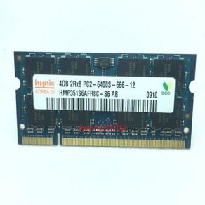 노트북 메모리 하이닉스 dd2 4 gb 800 mhz PC2-6400S 원래 정통 2 4g am 200pin sodimm, [01] 4GB, 한개옵션1, 1개