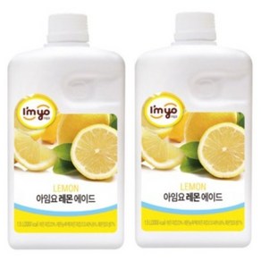 아임요 레몬 에이드 1.8kg/1.5L 2개세트, 1.5L, 2개