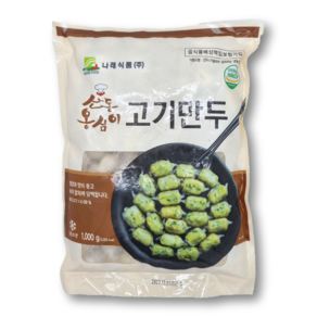 산동 옹심이 고기만두 1kg