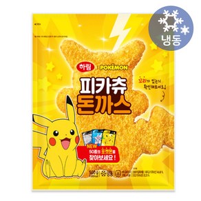 하림 포켓몬 피카츄 돈까스, 500g, 1개