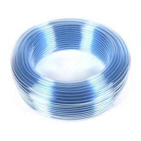 리빙엔젤 PVC 수평호스 내경 8mm x 외경 11mm 길이 90m 투명물호스, 1개