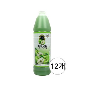 청솔 청사과원액 835ml X 12개 (BOX)