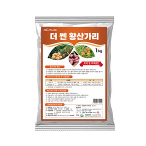 더 쎈 황산가리 비료 수용성 엽면시비 관주 황산칼륨, 1kg, 1개