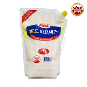 [퀴클리몰] 시아스 골드 마요네즈 2kg 실온 x 6개입, 6개