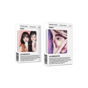 르세라핌 (LE SSERAFIM) - 3d Mini Album [EASY] (Wevese Albums ve.)