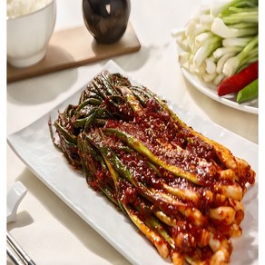 [송미푸드] 화끈하고 맛있게 매운 실비파김치 500g