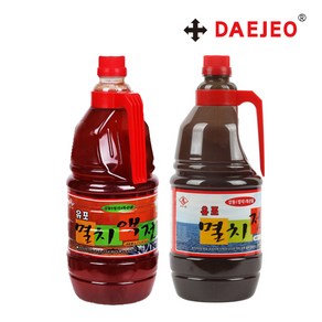 유포 멸치 액젓2kg + 진젓국2kg 세트, 1개