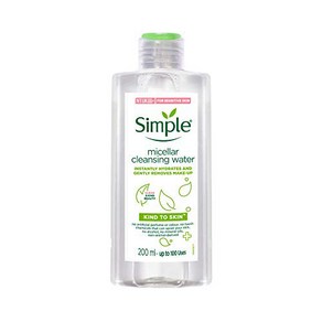 Simple Kind To Skin Micella Cleansing Wate 200Ml 심플카인드투스킨 미셀라 클렌징 wate 200Ml, 1개