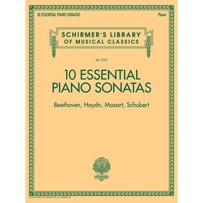 10 Essential Piano Sonatas - Beethoven Haydn Mozat Schubet 10개의 피아노 소나타 Schime 셔머