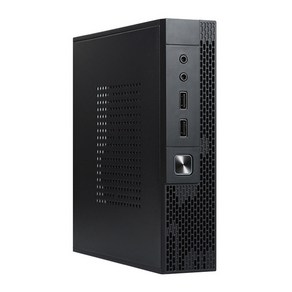 케이스 QX02 MINI 데스크톱 케이스 산업 제어 홈 시어터 PC 게임을위한 ITX 컴퓨터 사례 전면 USB 오디오 inte 용 ITX 컴퓨터