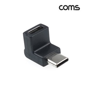 IH001 USB 3.1 C타입 꺾임 변환 연장 젠더 우상향, 1개