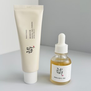 Beauty of Joseon GLOW SERUM : PROPOLIS + NIACINAMIDE 30ml+ Relief Sun Rice Pobiotics 선크림 50 ml, 50ml, 1개