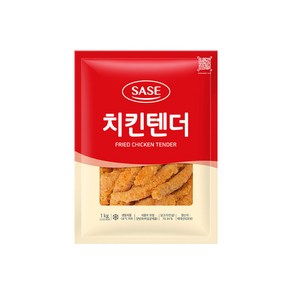 사세 치킨텐더1kg 닭안심 아이들 간식 간편조리 업소용 튀김용 에어프라이기 캠핑음식, 1kg, 1개