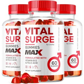 Vital Suge 남성용 젤리 - 퍼포먼스 MAX Stength VitalSuge 고급 포뮬라 VitaSuge Vitale Vita 1050MG 294249