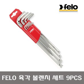 독일제 FELO 펠로 육각 볼렌치세트 9pcs 365 009 11, 1개