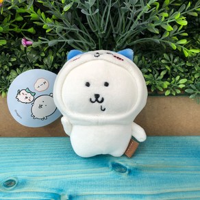 치이카와 탈을 쓴 농담곰 인형 키링 10cm, 1개