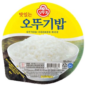 오뚜기 맛있는 오뚜기밥, 200g, 48개