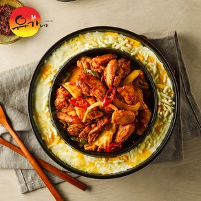 유가네 닭갈비 600g x 2팩 + 쫄면 180g x 1팩 + 치즈 40g x 1팩, 1개