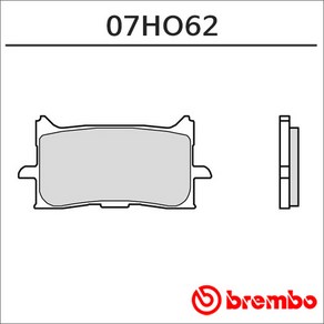 브렘보 21- 포르자750 프론트 브레이크패드 07HO62