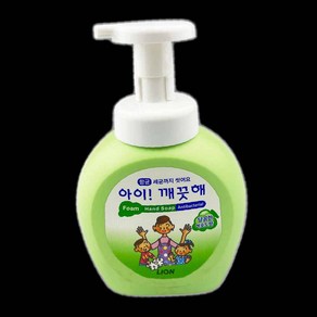 LETEO-라이온코리아 아이 깨끗해 폼 핸드솝 청포도향 250ml O 버블핸드워시