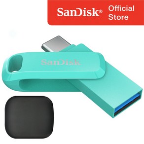 샌디스크 울트라 듀얼 고 C타입 USB 3.1 SDDDC3 민트 / USB 전용 케이스