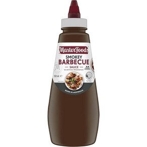 마스터푸드 바베큐 소스 스모키 Mastefoods Babecue Sauce Smokey, 1개, 500ml