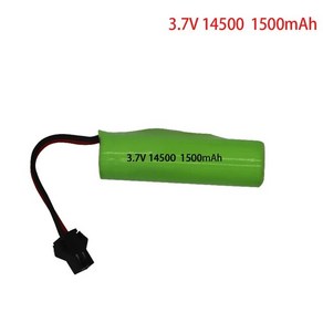 멀티 RC 배터리 충전기 완구용 포함 충전식 C2 D828 자동차 부품 14500 3.7v 1500mah 스턴트 덤프 장난감 액세서리, [06] 1B, 1개