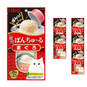이나바 챠오 퐁츄르 고양이 츄르 2개입 x 6개, 35g, 참치