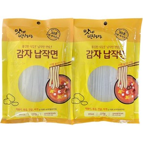 중국당면 안불리는 넙적당면 납작당면, 220g, 10개